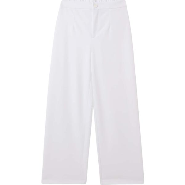 pantaloni Terranova bianco tinta unita