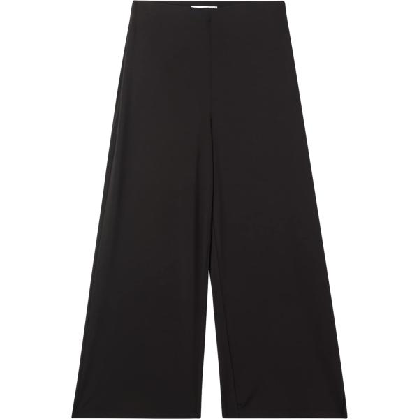 pantaloni culotte Terranova nero tinta unita
