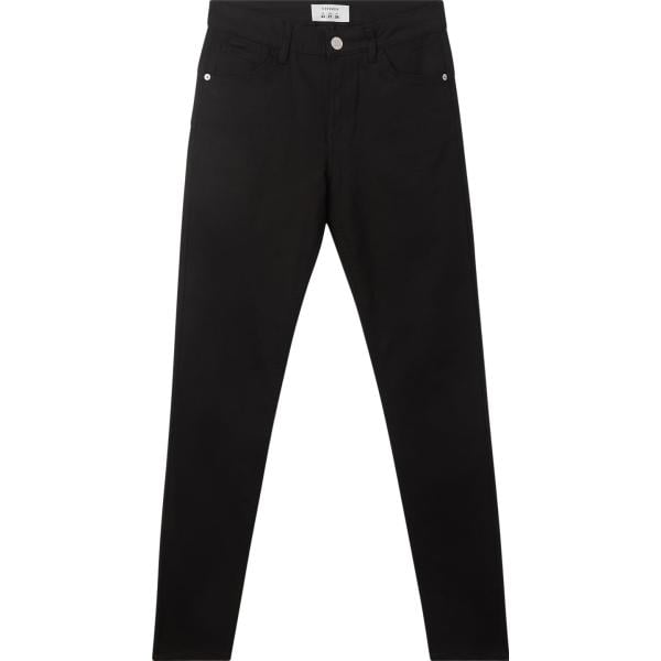 pantaloni Terranova nero tinta unita