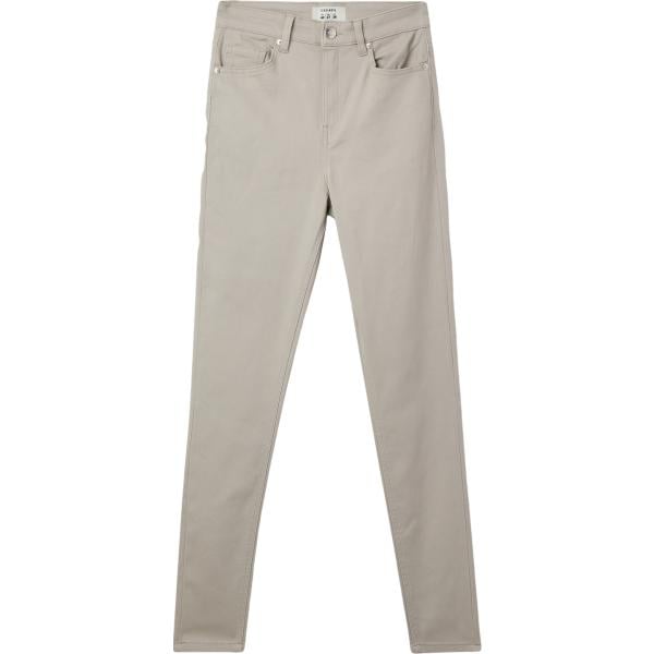 pantaloni skinny Terranova grigio tinta unita