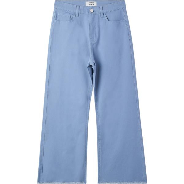 pantaloni Terranova blu tinta unita