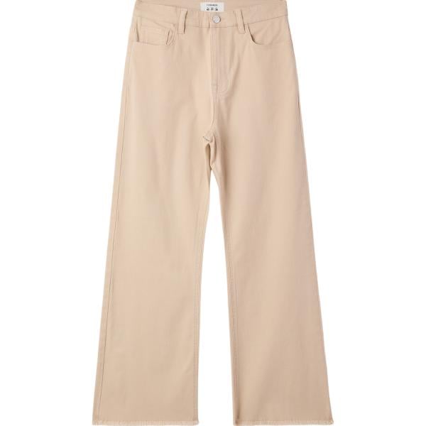 pantaloni Terranova marrone tinta unita