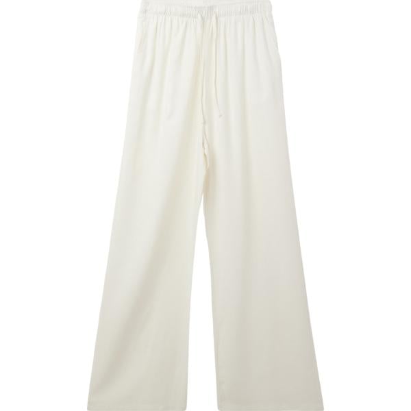pantaloni Terranova bianco tinta unita