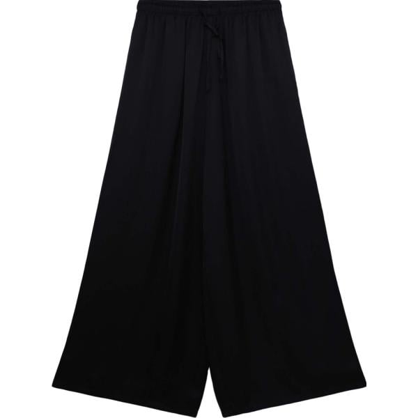 pantaloni Terranova nero tinta unita