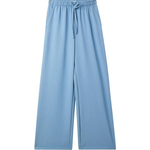 pantaloni Terranova blu tinta unita