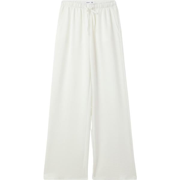 pantaloni Terranova bianco tinta unita