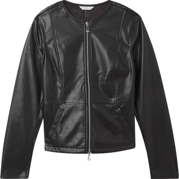 blazer Terranova nero tinta unita