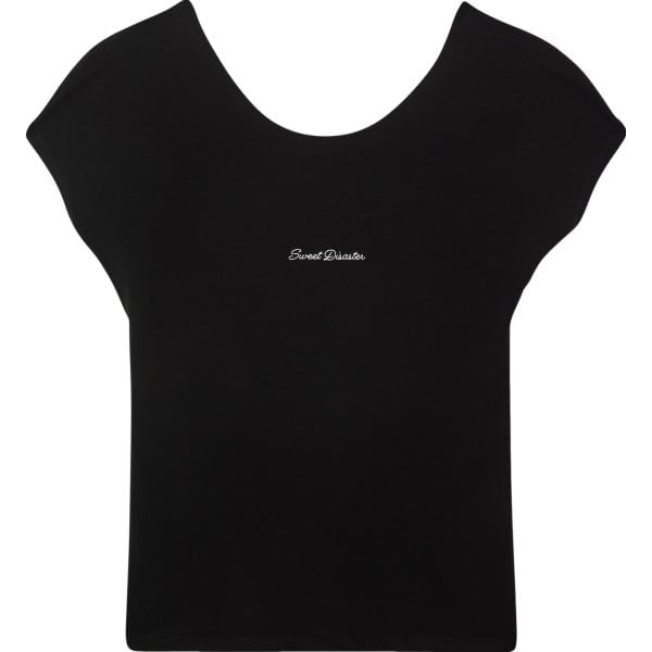 t-shirt Terranova nero con stampe