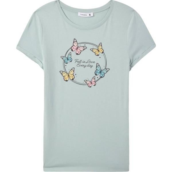 t-shirt Terranova grigio con stampe