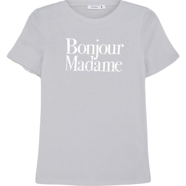 t-shirt Terranova grigio con stampe