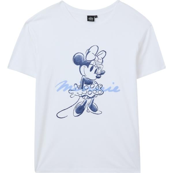 t-shirt Terranova bianco con stampe