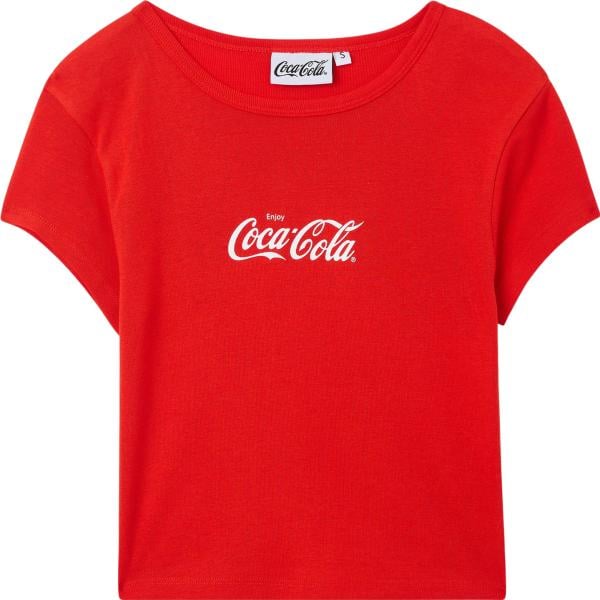 t-shirt Terranova rosso con stampe