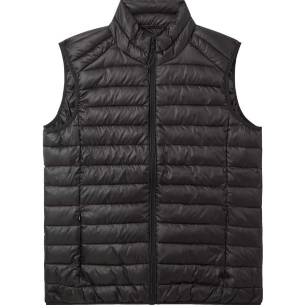 gilet Terranova nero tinta unita