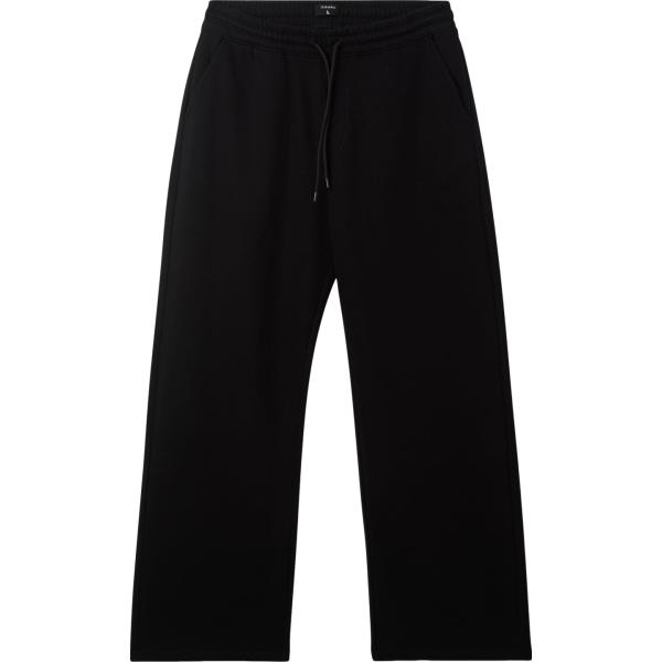 pantaloni Terranova nero tinta unita