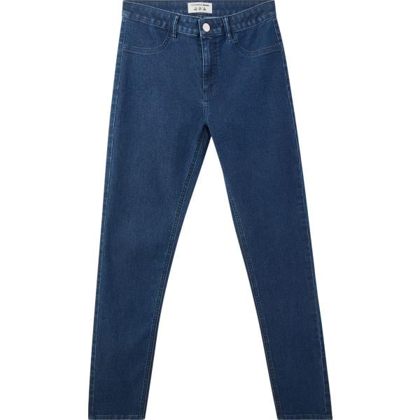 jeggings Terranova blu tinta unita
