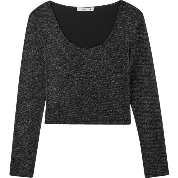 t-shirt Terranova nero