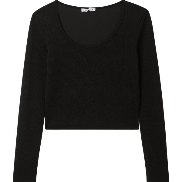t-shirt Terranova nero