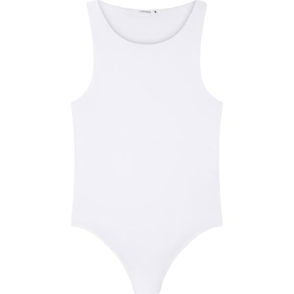 top Terranova bianco tinta unita