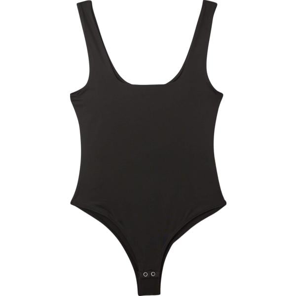 body Terranova nero tinta unita