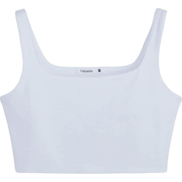 reggiseni Terranova bianco tinta unita