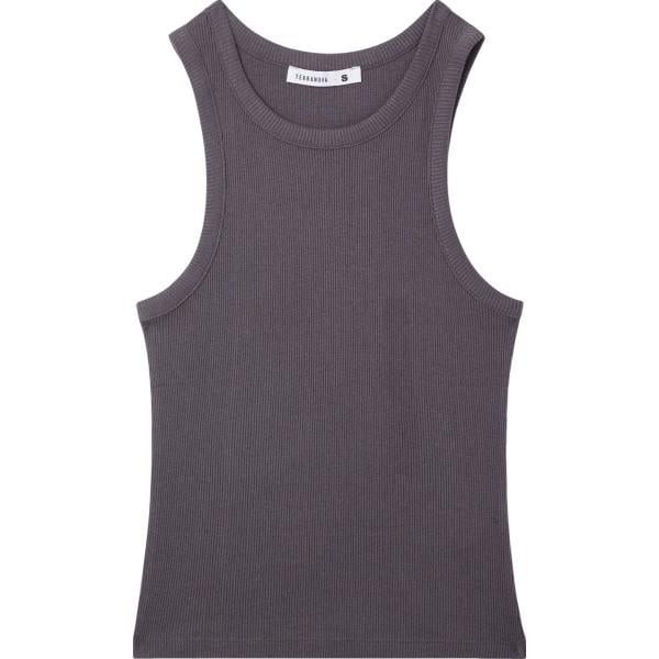 top sportivi Terranova grigio tinta unita