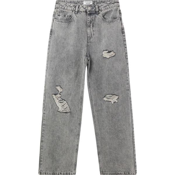 jeans strappati Terranova grigio