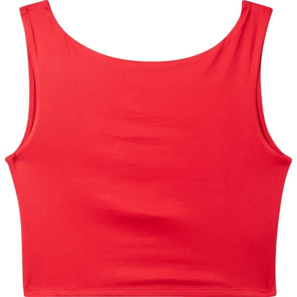top Terranova rosso tinta unita