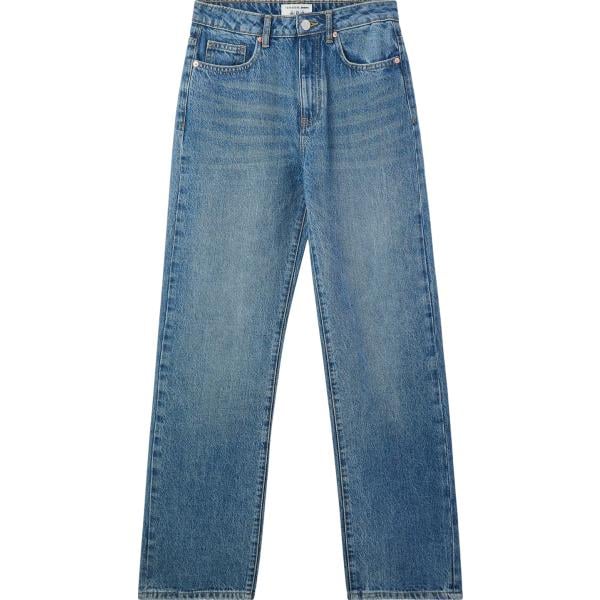 jeans dritti Terranova blu tinta unita
