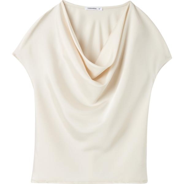 bluse Terranova bianco tinta unita