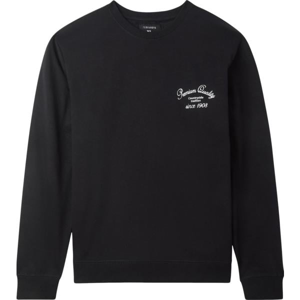 felpe con cappuccio Terranova nero con stampe