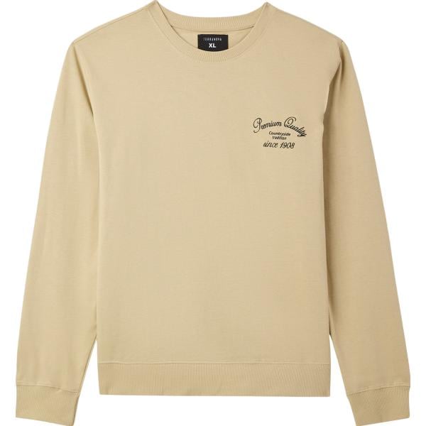 felpe Terranova marrone con stampe