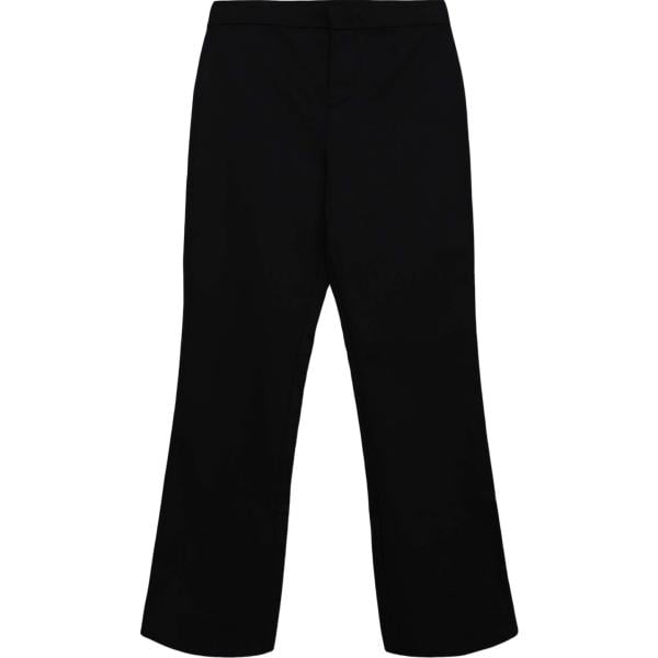 pantaloni Terranova nero tinta unita