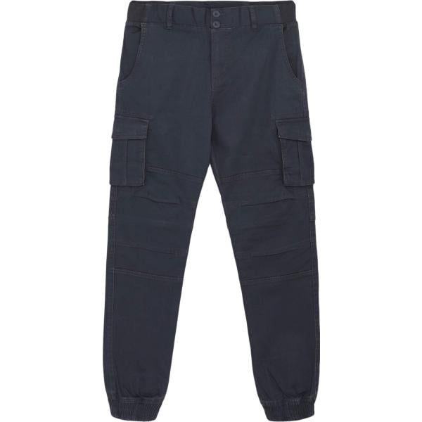 pantaloni cargo Terranova grigio tinta unita