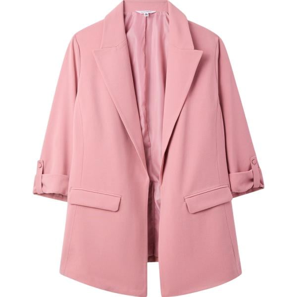 blazer Terranova rosa tinta unita