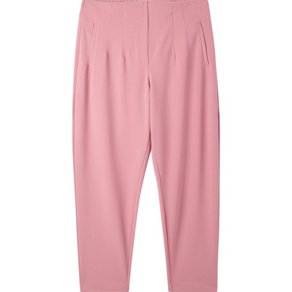 pantaloni chino Terranova rosa tinta unita