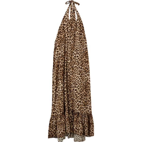 vestiti lunghi Terranova marrone animalier