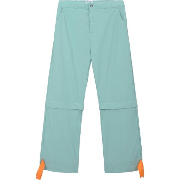 pantaloni cargo Terranova verde tinta unita