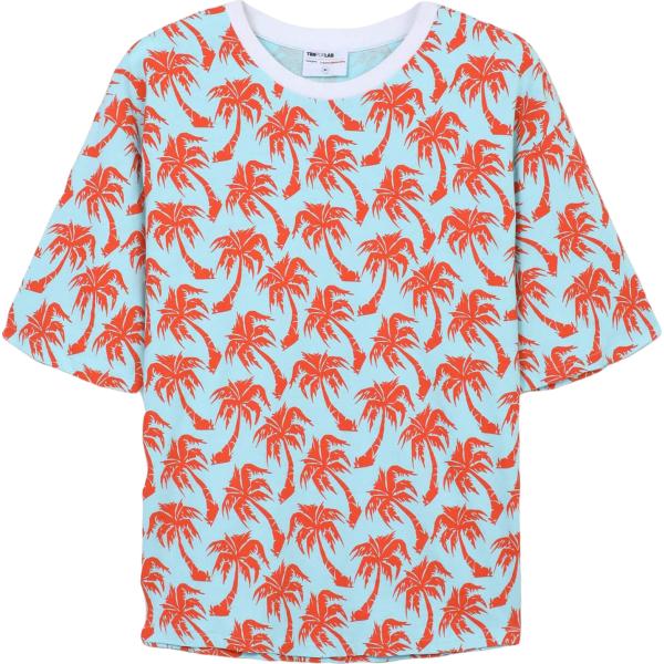 t-shirt Terranova blu