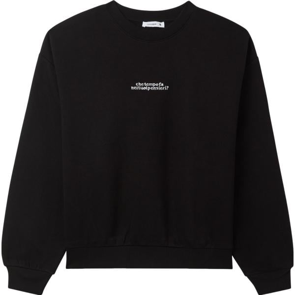 felpe Terranova nero con stampe