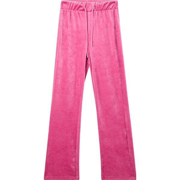 pantaloni Terranova rosa tinta unita