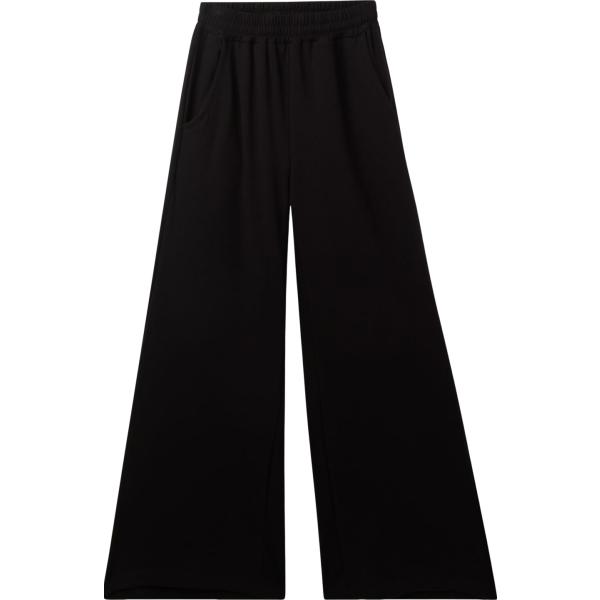 pantaloni Terranova nero tinta unita
