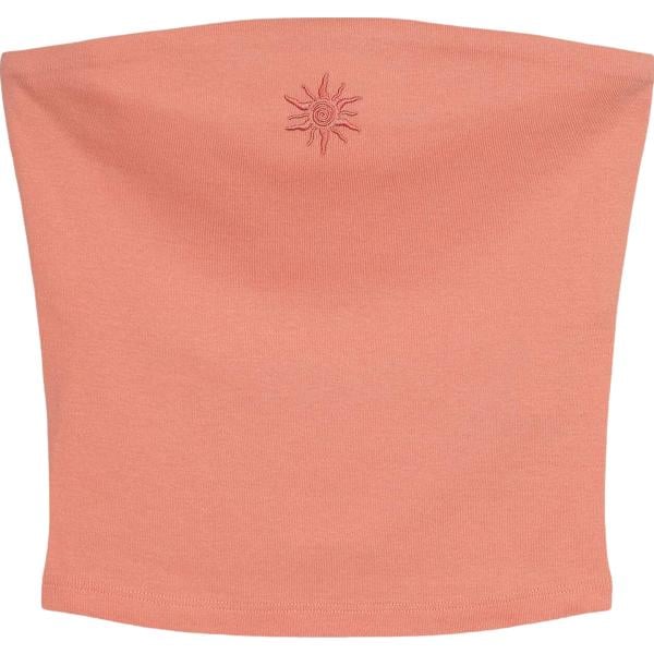 top Terranova rosa tinta unita