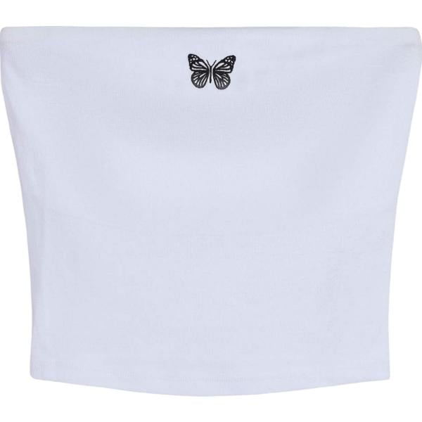 top Terranova bianco tinta unita