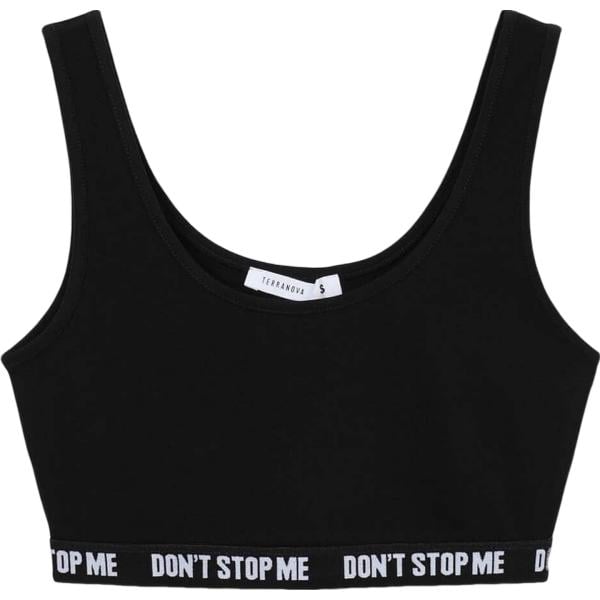 reggiseni Terranova nero con stampe