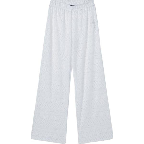 pantaloni Terranova bianco tinta unita