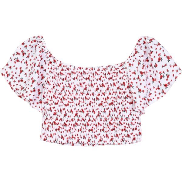 bluse Terranova bianco a fiori