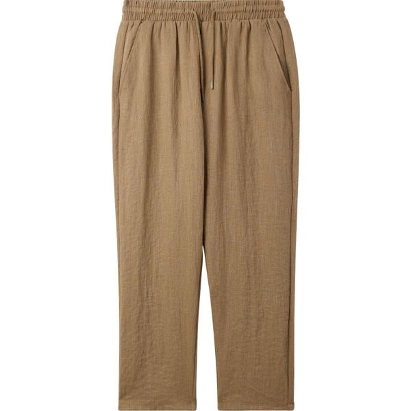 pantaloni Terranova marrone tinta unita