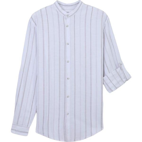 camicie Terranova bianco a righe