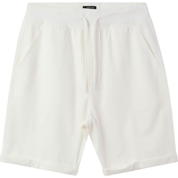 pantaloni corti Terranova bianco tinta unita