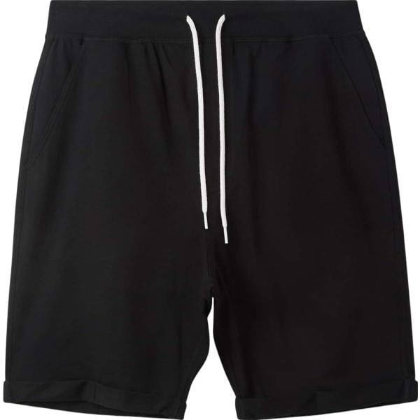 pantaloni corti Terranova nero tinta unita